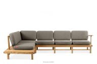 Massivholz-Gartenecke im Boho-Stil graulewy