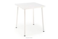 Gartentisch weiß 70x70