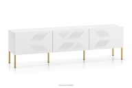 TV-Schrank elegant auf goldenen Beinen