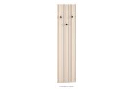 Wandgarderobe für den Flur in cremefarben