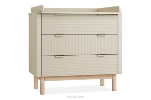 LOTTI, https://konsimo.de/kollektion/lotti/ Kinderzimmer Wickelkommode beige beige - Foto