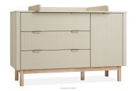 Wickelkommode für Kinderzimmer beige
