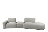 Organic Boucle Modulsofa Esche hell