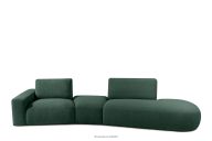 Organic Boucle Modularsofa grün