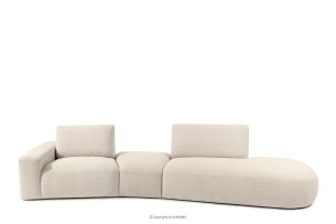 ZUCCO, https://konsimo.de/kollektion/zucco/ Organic Boucle Modularsofa hellbeige hellbeige - Foto