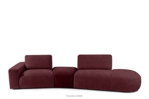 ZUCCO, https://konsimo.de/kollektion/zucco/ Modulsofa Chenille/Vellour lila violett - Foto