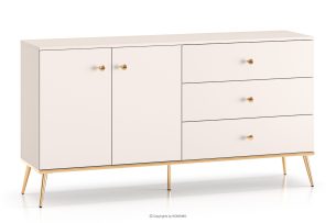 FRALIA, https://konsimo.de/kollektion/fralia/ Breite elegante cremefarbene Kommode cremefarben - Foto