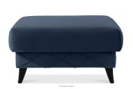 Sitzhocker elegant navy blau