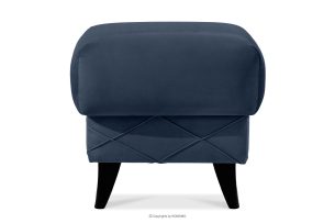 GUSTAVO III, https://konsimo.de/kollektion/gustavo-iii/ Sitzhocker mit Stauraum velours navy blau marineblau - Foto