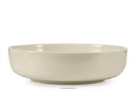 Suppenteller beige glänzend