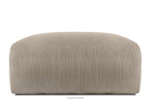 BUFFO, https://konsimo.de/kollektion/buffo/ Boho-Sitzhocker aus Kordstoff beige beige - Foto