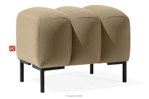 PECCO, https://konsimo.de/kollektion/pecco/ Eleganter Sitzhocker auf hohen Beinen beige beige - Foto