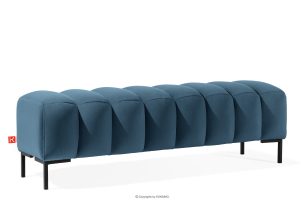 PECCO, https://konsimo.de/kollektion/pecco/ Breiter Sitzhocker 160 cm für den Korridor marineblau marineblau - Foto