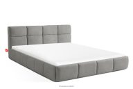 Polsterbett 160 cm skandinavischer Stil grau