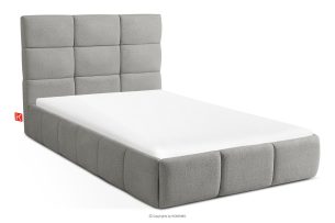 ALTOS, https://konsimo.de/kollektion/altos/ Bett 120 cm aus Bouclestoff grau grau - Foto