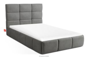 ALTOS, https://konsimo.de/kollektion/altos/ Bett 120 cm aus Bouclestoff dunkelgrau dunkelgrau - Foto