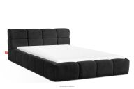 Bett 140 mit Kopfteil anthrazit
