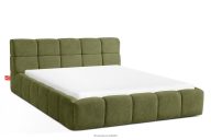 Bett 160 mit Kopfteil olivgrün