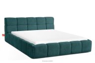 Bett 160 mit Kopfteil blau