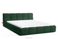 Bett 200 mit Kopfteil dunkelgrün