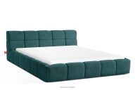 Bett 200 mit Kopfteil blau