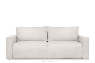 NAPI II, https://konsimo.de/kollektion/napi-ii/ Dreisitziges Sofa boucle mit Schlaffunktion weiß weiß - Foto