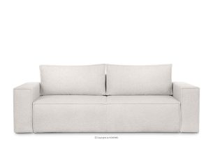 NAPI II, https://konsimo.de/kollektion/napi-ii/ Dreisitziges Sofa boucle mit Schlaffunktion weiß weiß - Foto