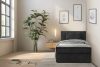 ROTI Boxspringbett 80 cm aus Kordstoff schwarz schwarz - Foto 14