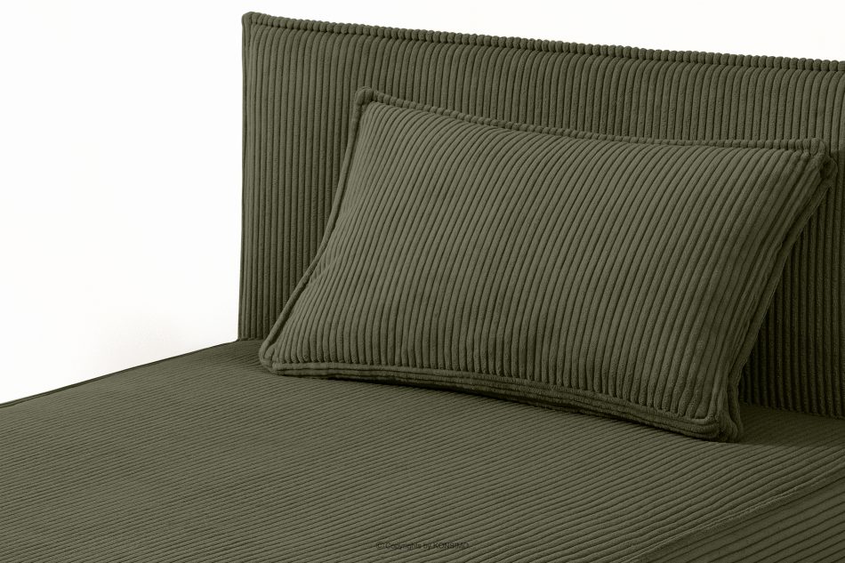 ROTI Einzelbett 80 cm aus olivem Kordstoff oliv - Foto 6
