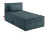 ROTI Einzelbett 80 cm aus blauem Kordstoff blau - Foto 1