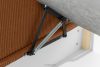 ROTI Boxspringbett für Teenager 80 cm rot rot - Foto 8