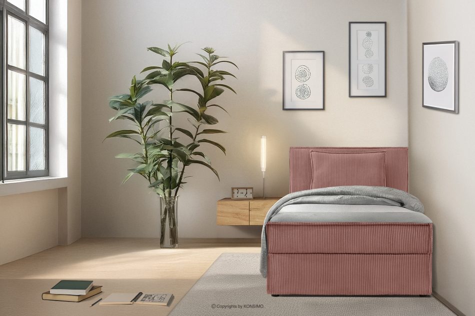 ROTI Boxspringbett für Teenager 80 cm rosa rosa - Foto 13