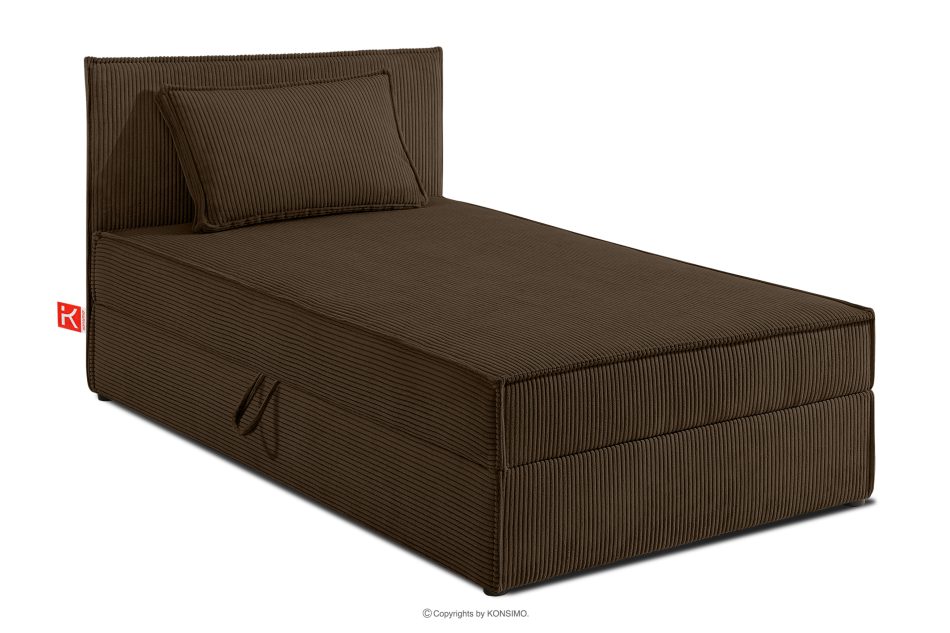 ROTI Boxspringbett für Teenager 90 cm dunkelbraun Dunkelbraun - Foto 0