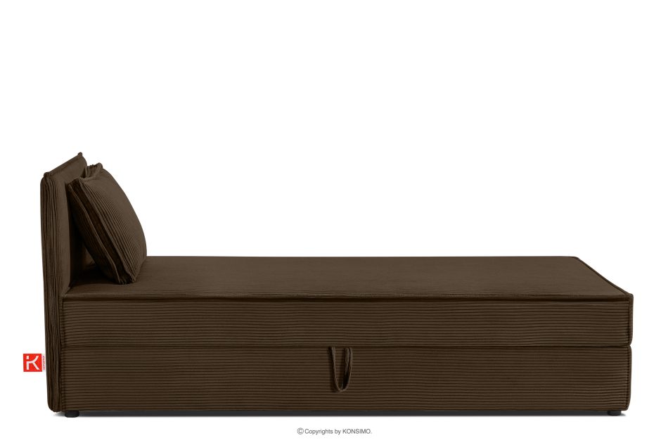 ROTI Boxspringbett für Teenager 90 cm dunkelbraun Dunkelbraun - Foto 3