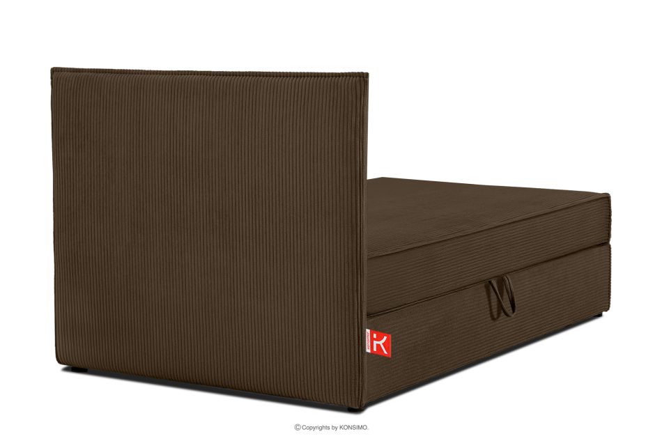 ROTI Boxspringbett für Teenager 90 cm dunkelbraun Dunkelbraun - Foto 4
