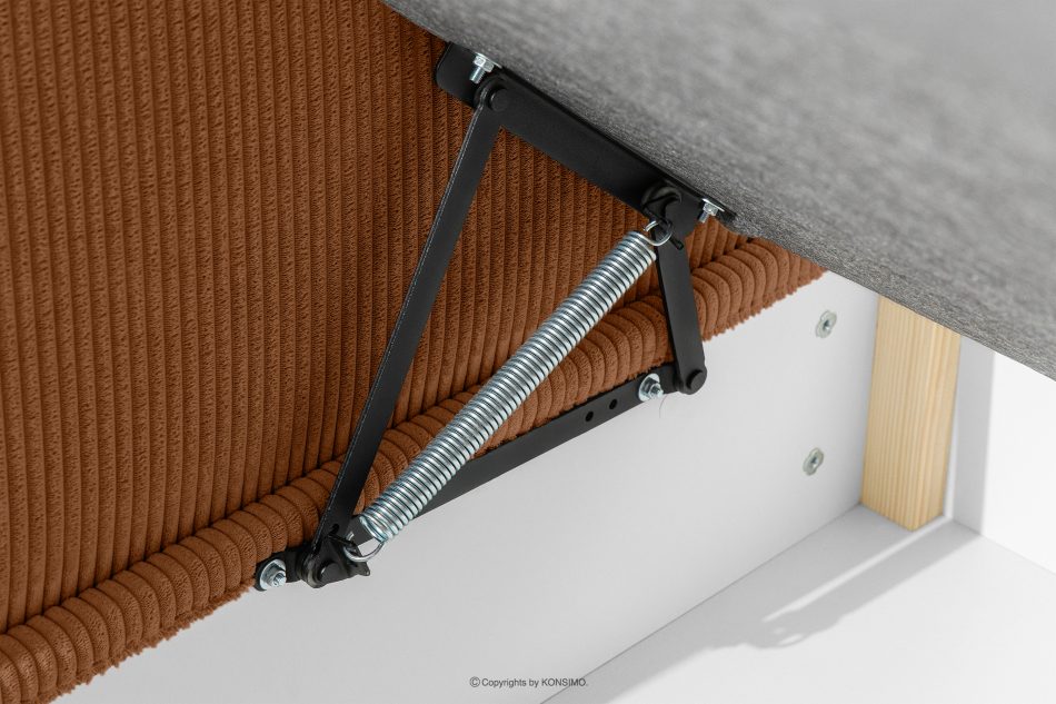 ROTI Boxspringbett für Teenager 90 cm rot rot - Foto 7