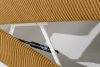 ROTI Boxspringbett 140 cm aus gelbem Kordstoff gelb - Foto 9
