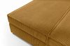 ROTI Boxspringbett 140 cm aus gelbem Kordstoff gelb - Foto 10