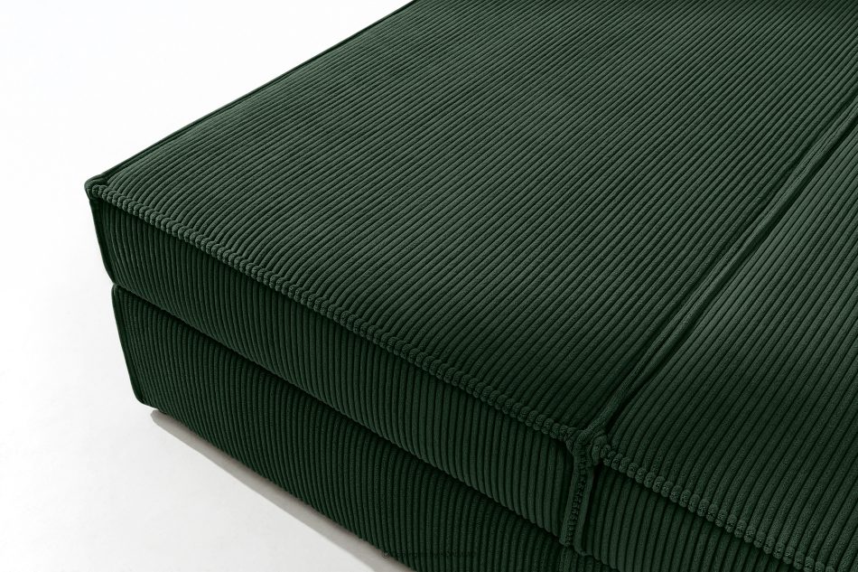 ROTI Doppelbett 140 cm aus dunkelgrünem Kordstoff dunkelgrün - Foto 9