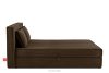 ROTI Boxspringbett 140 cm mit Bettkasten Kordstoff dunkelbraun Dunkelbraun - Foto 5