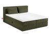 ROTI Boxspringbett 160 cm aus olivem Kordstoff oliv - Foto 1