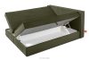 ROTI Boxspringbett 160 cm aus olivem Kordstoff oliv - Foto 7