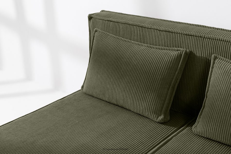 ROTI Boxspringbett 160 cm aus olivem Kordstoff oliv - Foto 7