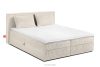 ROTI Bett 160 cm mit Bettkasten Kordstoff ecru ecrufarben - Foto 1