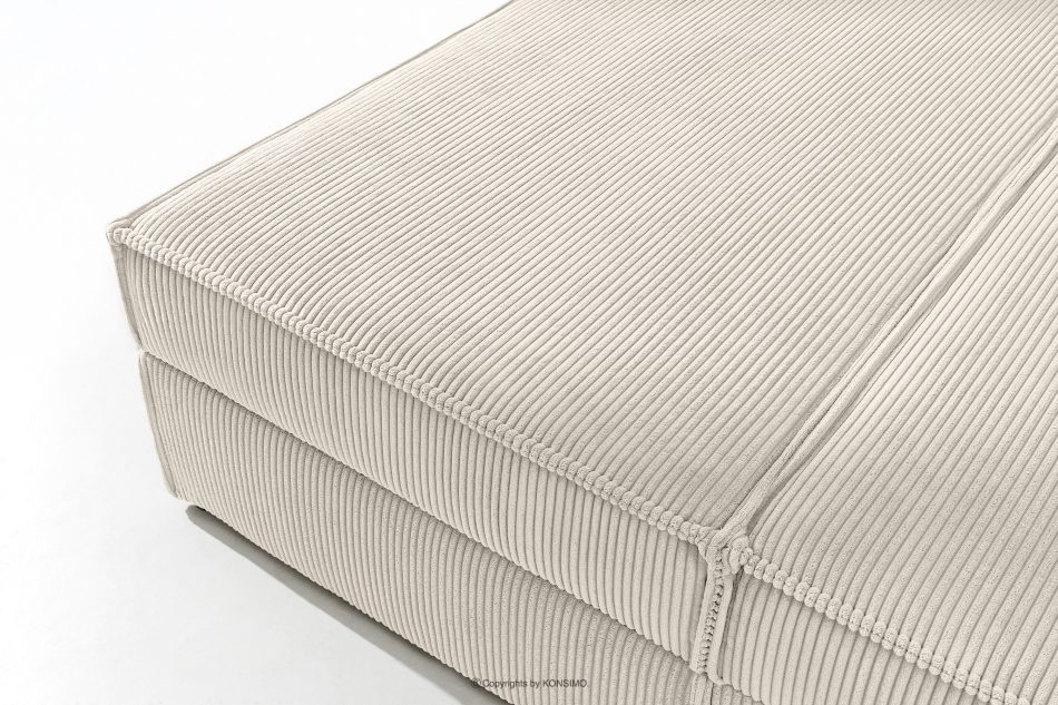 ROTI Bett 160 cm mit Bettkasten Kordstoff ecru ecrufarben - Foto 9