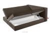 ROTI Boxspringbett 180 cm mit Bettkasten aus braunem Kordstoff braun - Foto 7
