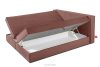ROTI Boxspringbett 180 cm mit Bettkasten Kordstoff rosa rosa - Foto 7