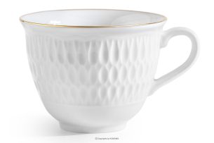 CMIELOW SOFIA, https://konsimo.de/kollektion/cmielow-sofia/ Porzellan Kaffeetasse weiß weiß/gold - Foto