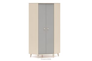 PUNGI, https://konsimo.de/kollektion/pungi/ Kinderzimmer-Eckschrank grau/beige grau/beige - Foto