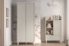 PUNGI Kinderzimmer-Kleiderschrank grau/beige grau/beige - Foto 9